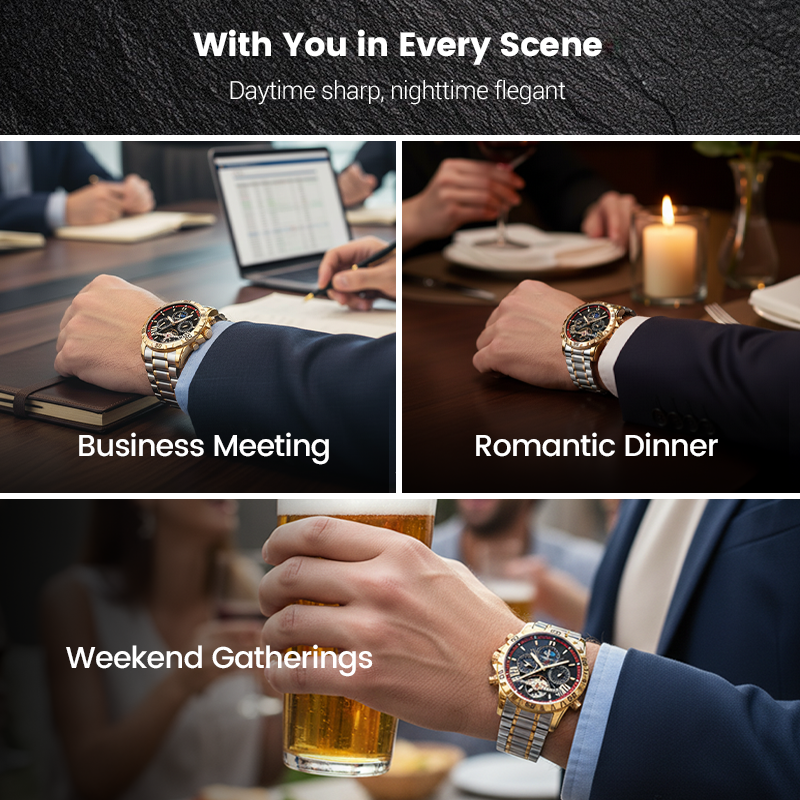 Monarch Timepiece Automatic Mechanical Watches